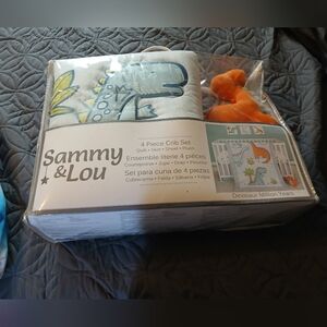 Sammy & Lou Dinosaur Crib Set
